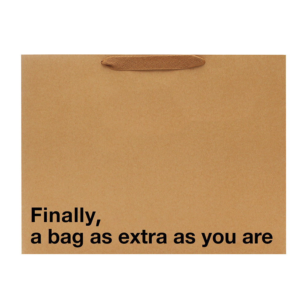 Finally A Bag As Extra As You Large Gift Bag