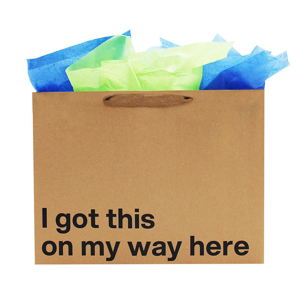 I Got This On My Way Here Large Gift Bag