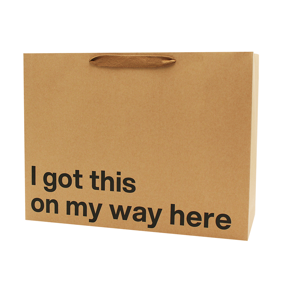 I Got This On My Way Here Large Gift Bag