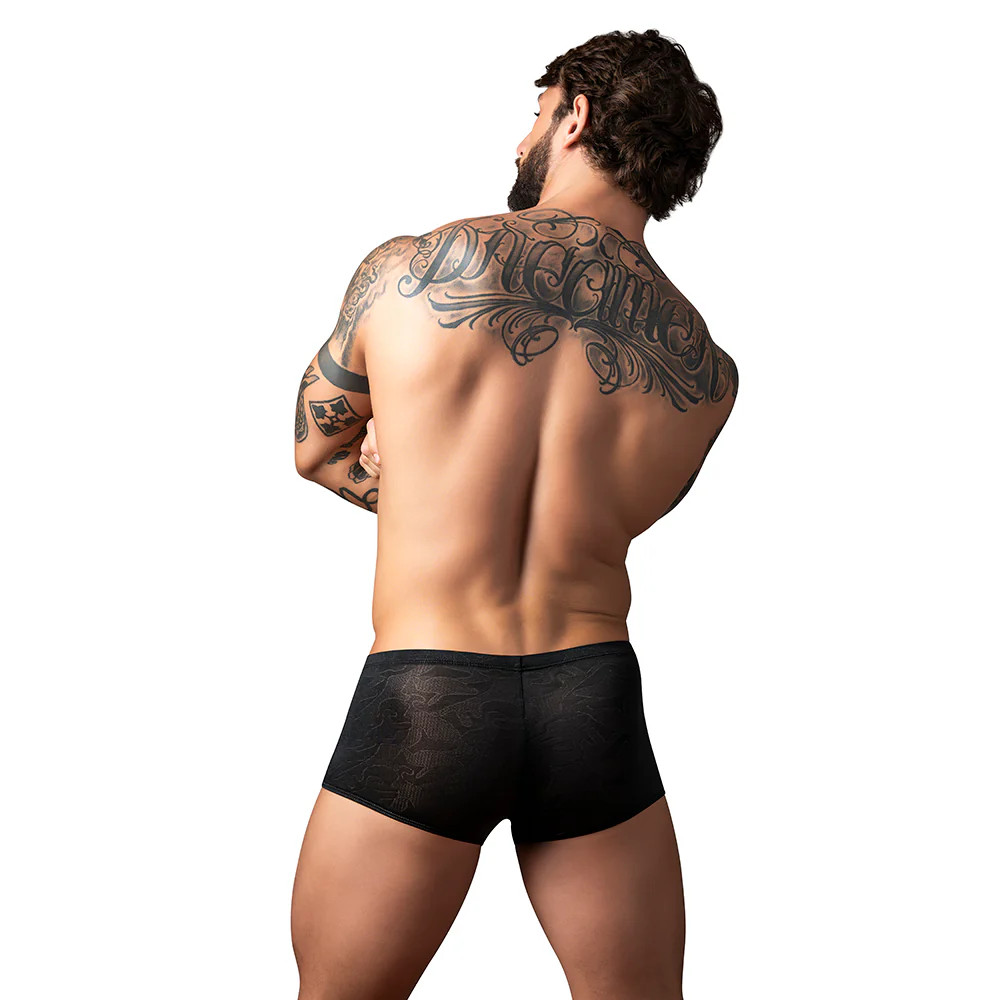 Male Power Kilauea Limited Edition Mini Short Black S