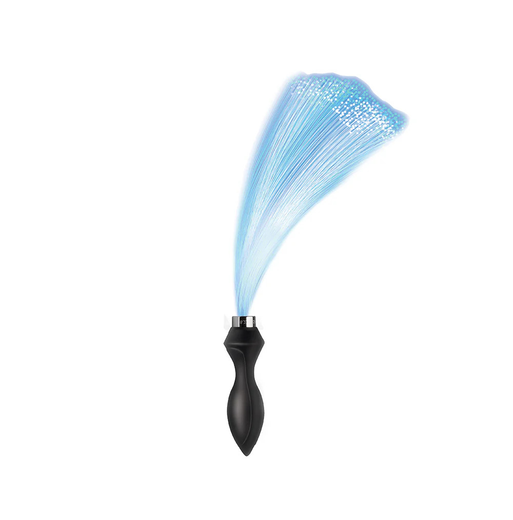 Booty Sparks Vibrating Silicone Optical Fiber Butt Plug