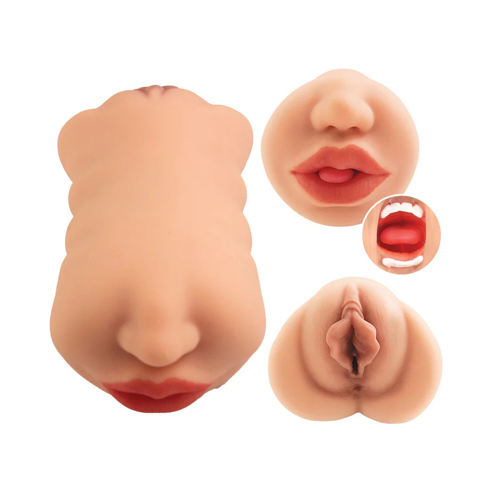 Always Horny Masturbator Double Sided Stroker Beige