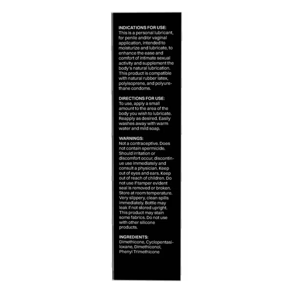 Wet Platinum Luxury Silicone Lubricant 6.1oz