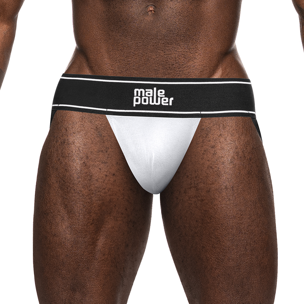 Modal Rib Jock White S/M