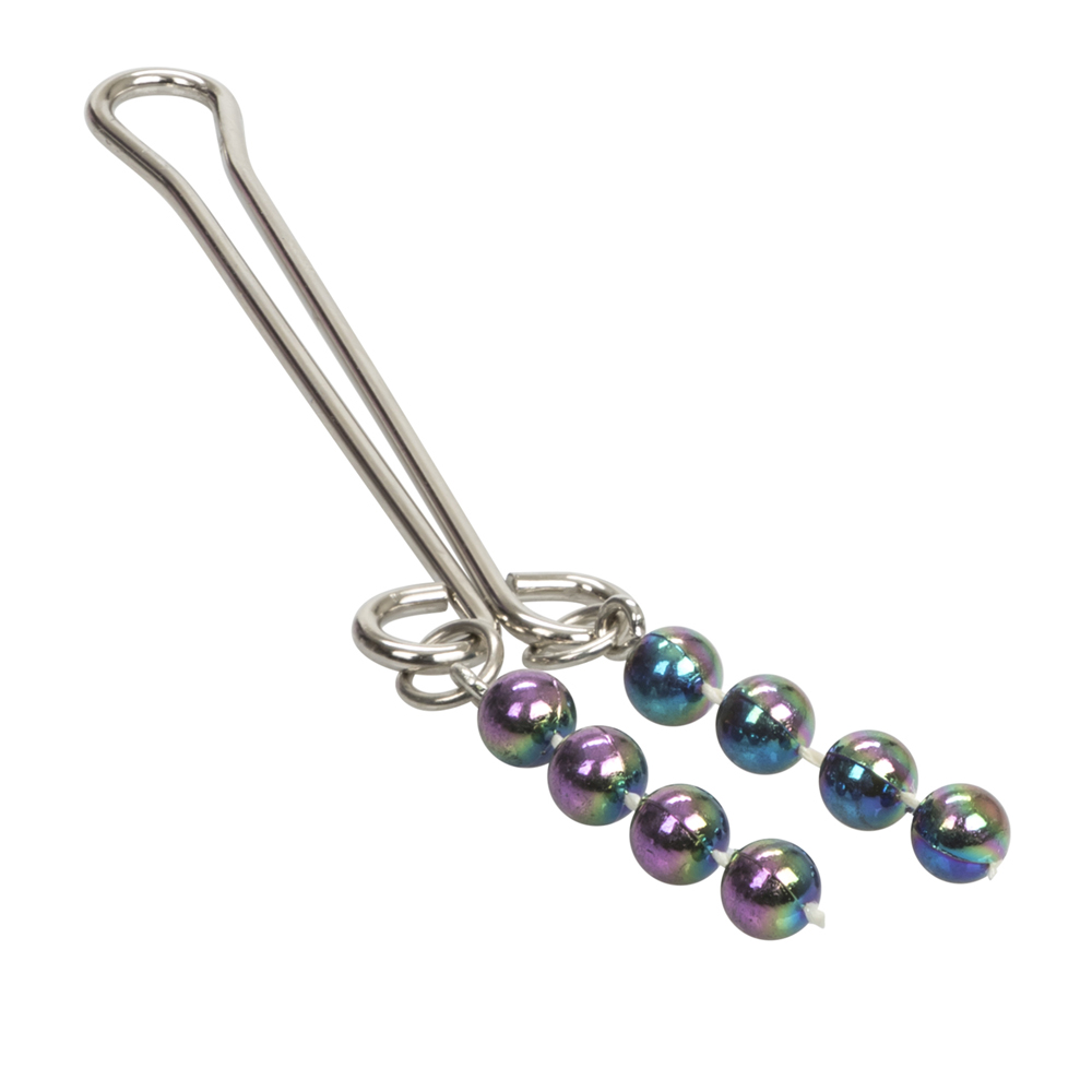 Intimate Play Beaded Clitoral Jewelry Silver