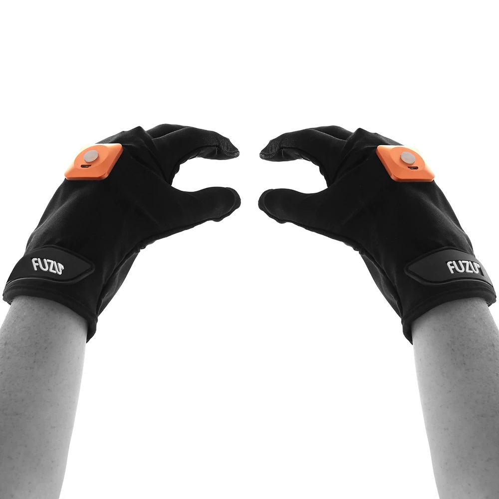 Fuzu Vibrating Massage Gloves L&R Medium
