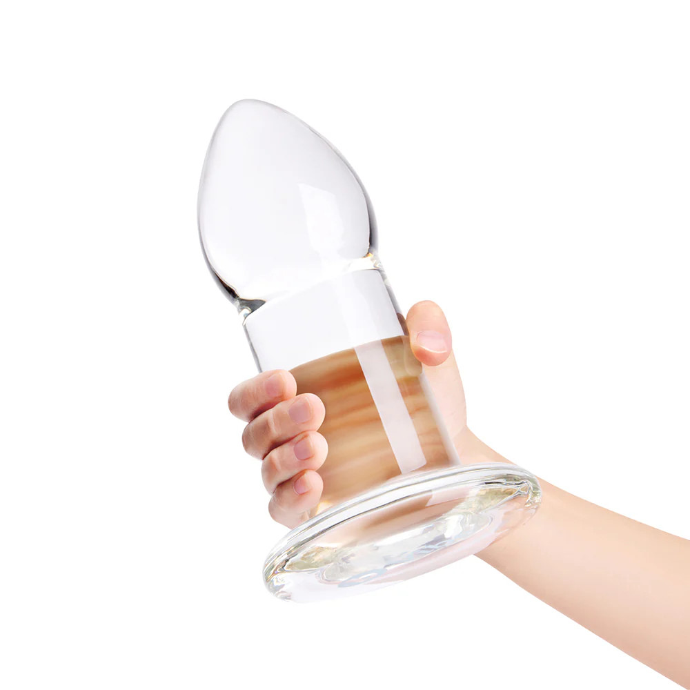 b-Vibe Advanced 8 in. Glass Anal Dilator
