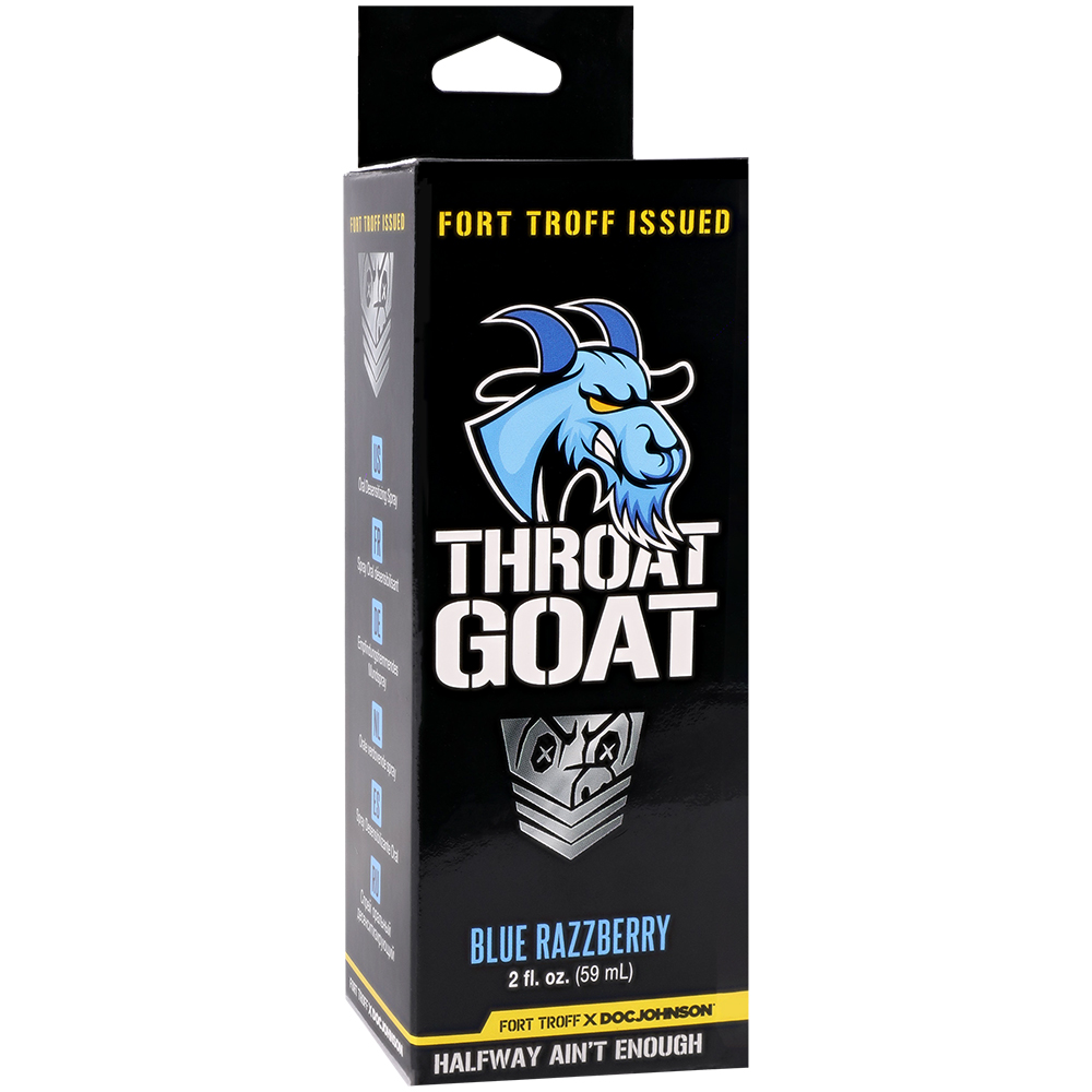 Fort Troff Throat Goat Blue Razzberry 2 oz.