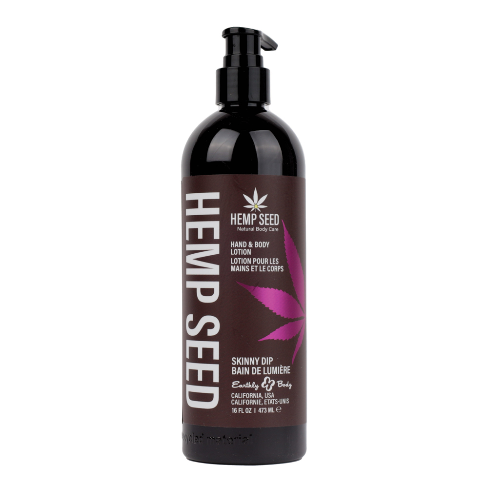 Hemp Seed Hand & Body Lotion Skinny Dip 16 oz.