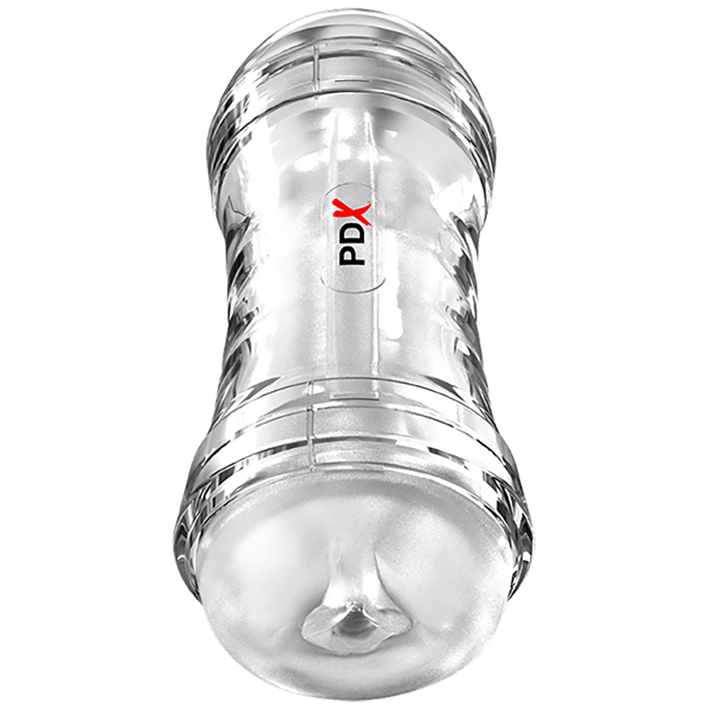 PDX Extreme Wet Pussies Super Flip-A-Pussy Over Self-Lubricating Stroker Frosted
