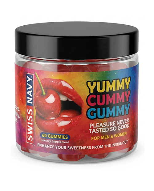 Swiss Navy Yummy Cummy Gummies 60 ct