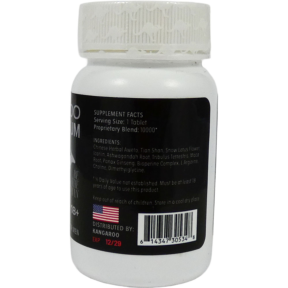 Kangaroo Platinum 12ct Bottle