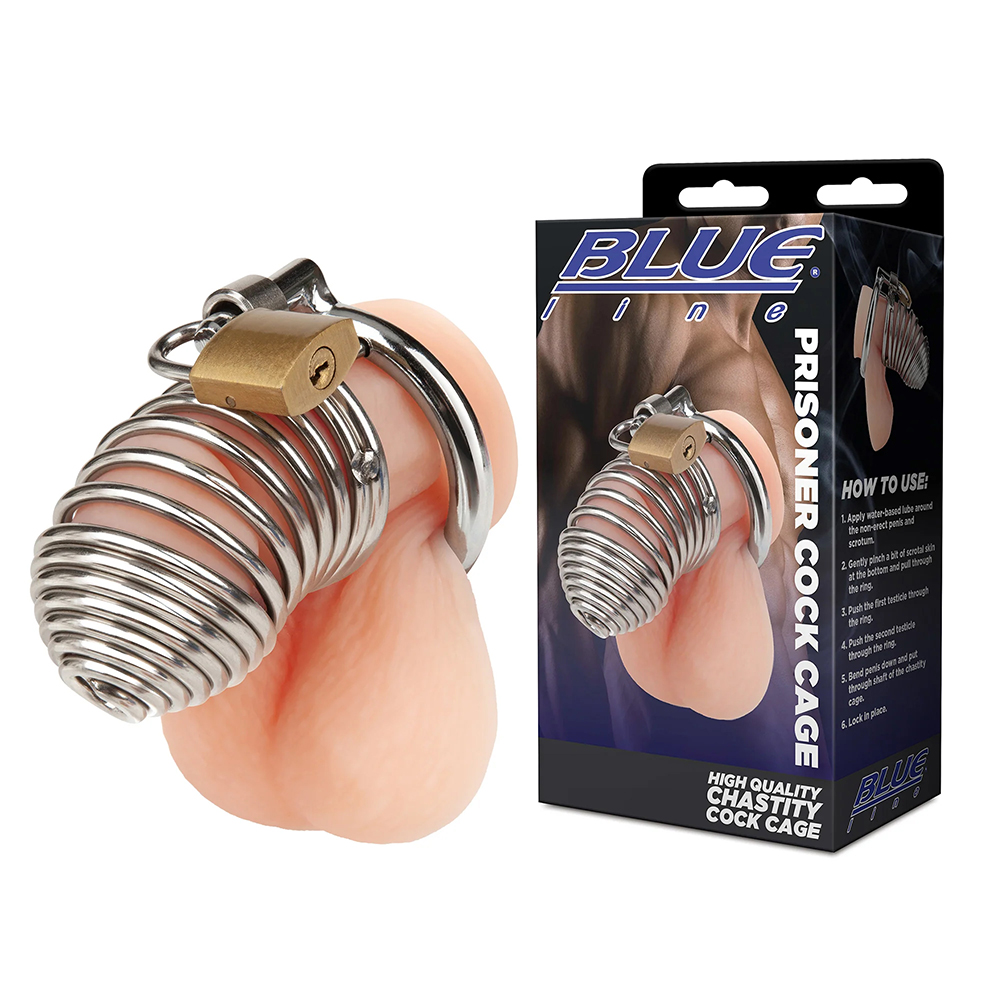 Stainless Steel Prisoner Cock Cage