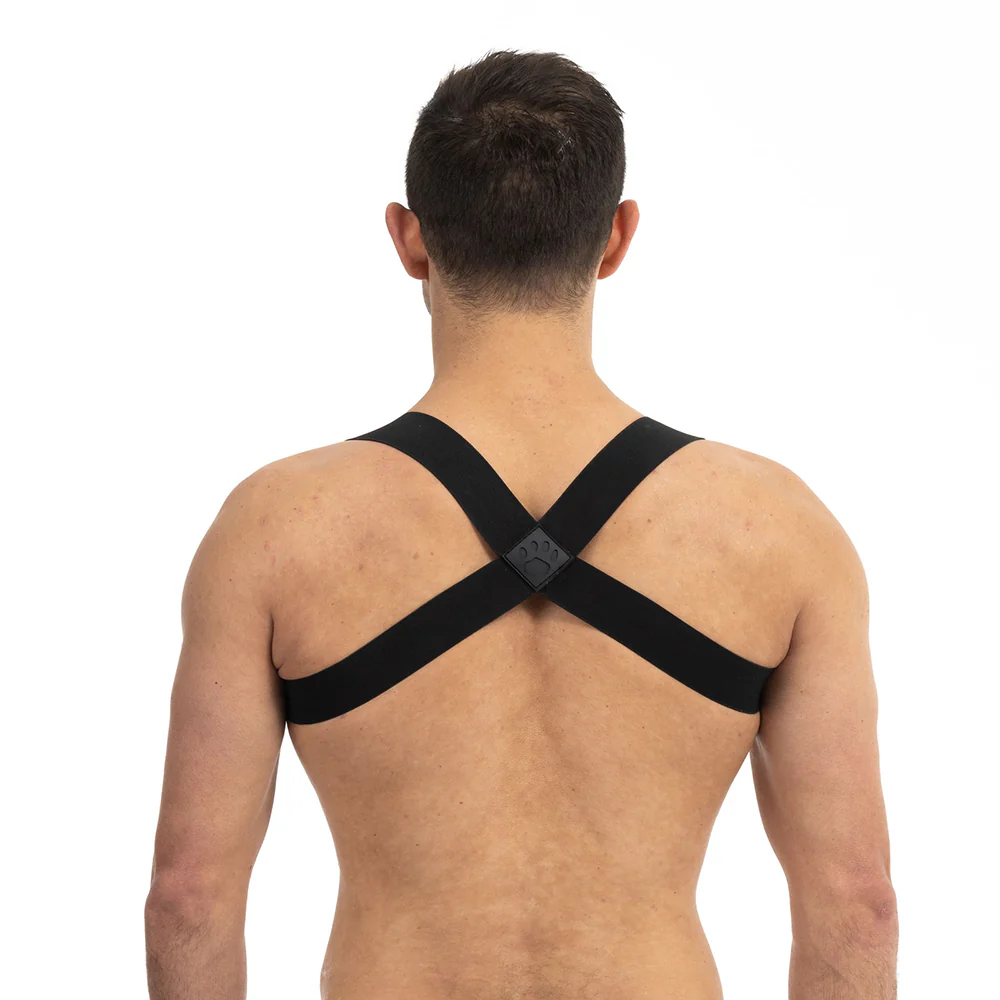 Prowler RED Sports Harness Black S/M