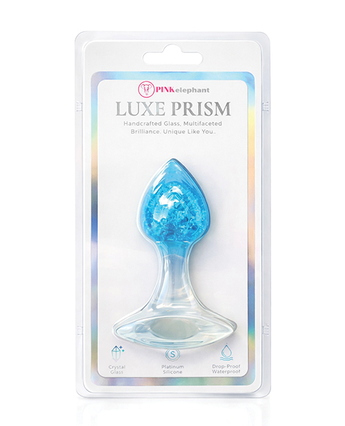 Luxe Prism Small Plug - Blue