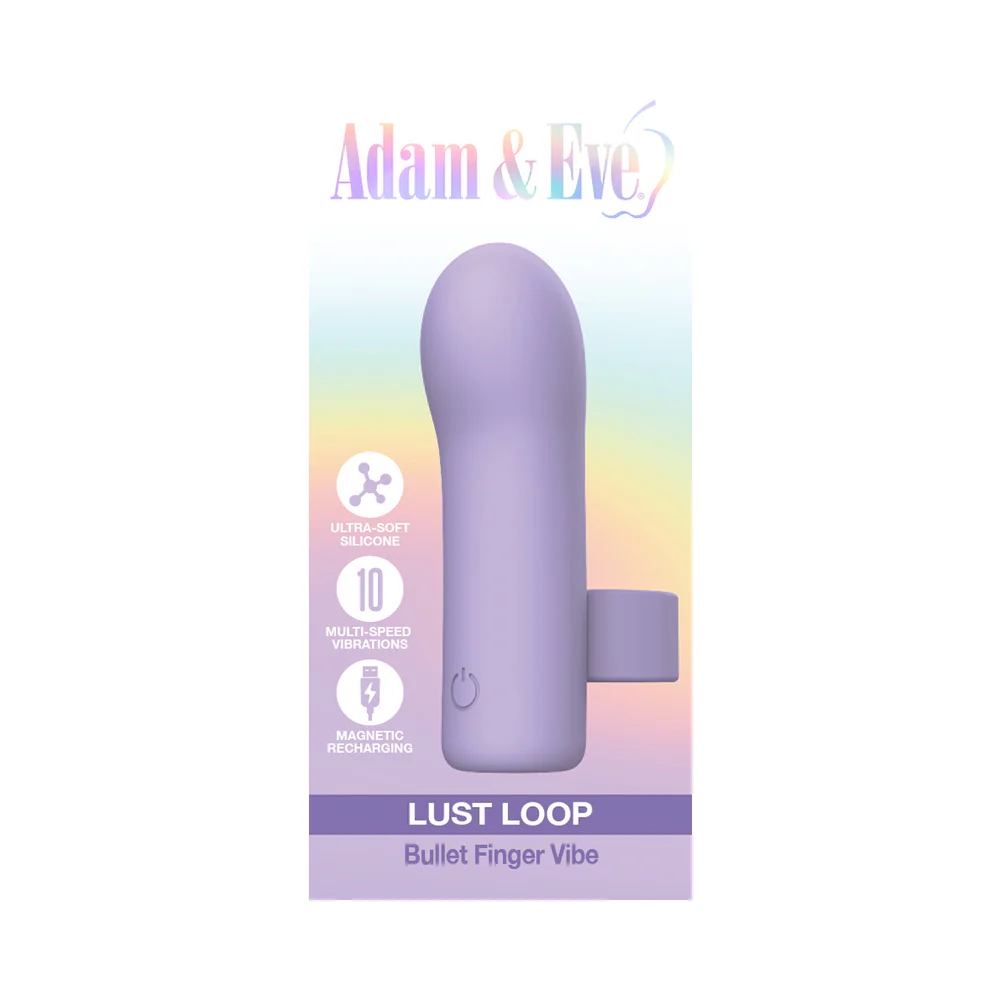 Adam & Eve Lust Loop Bullet Finger Vibe