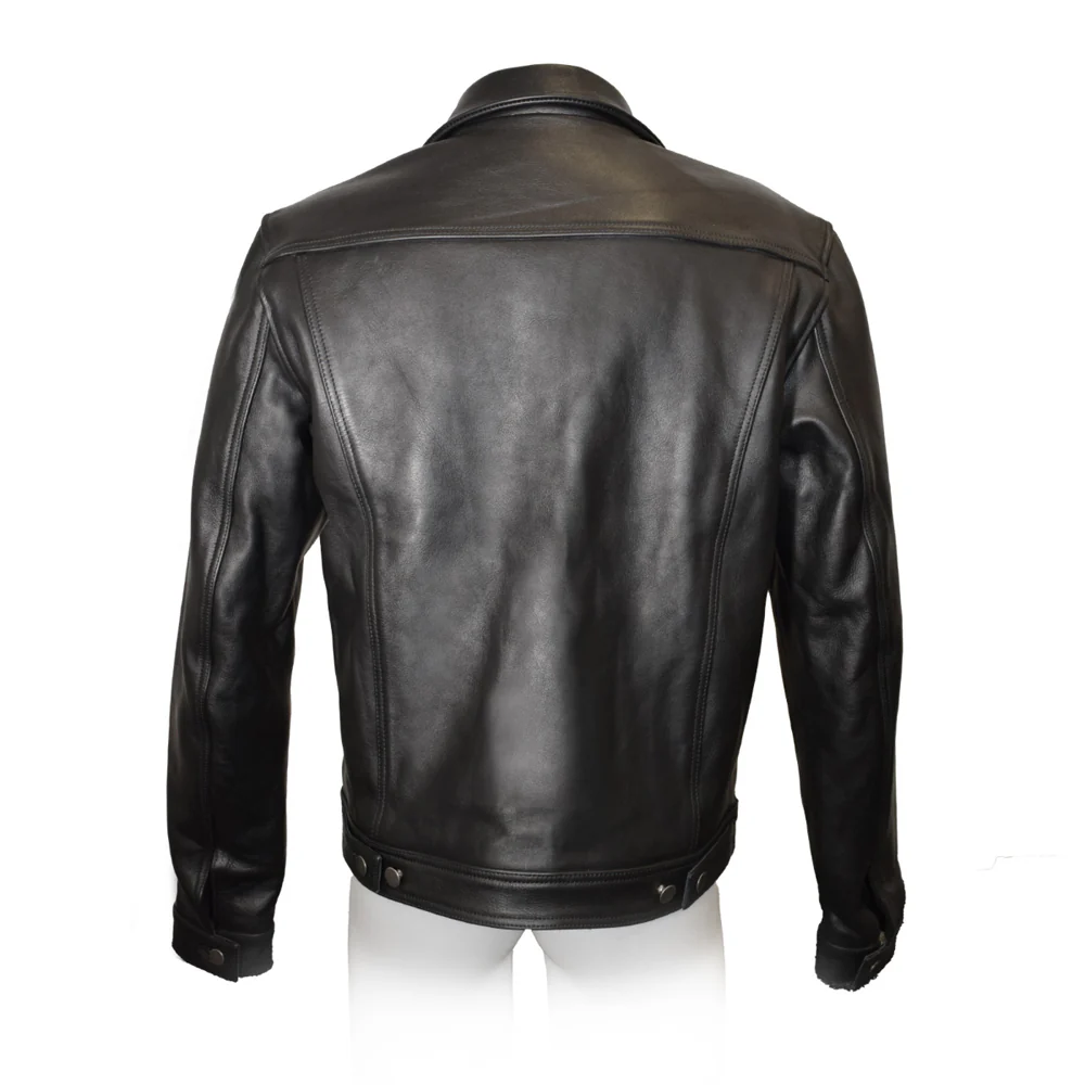 Prowler RED Leather Trucker Jacket S