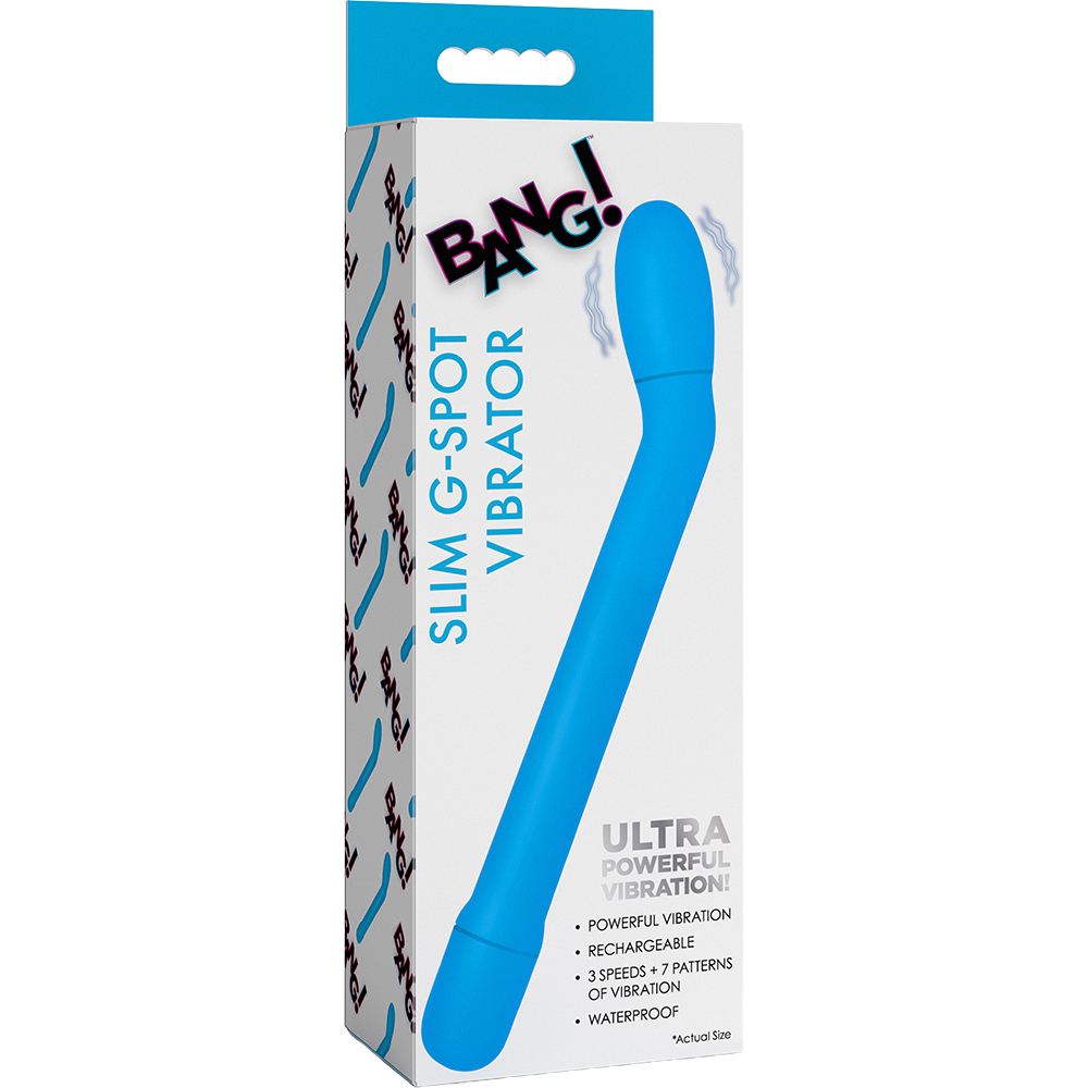 Bang! Slim G-Spot Vibrator Blue