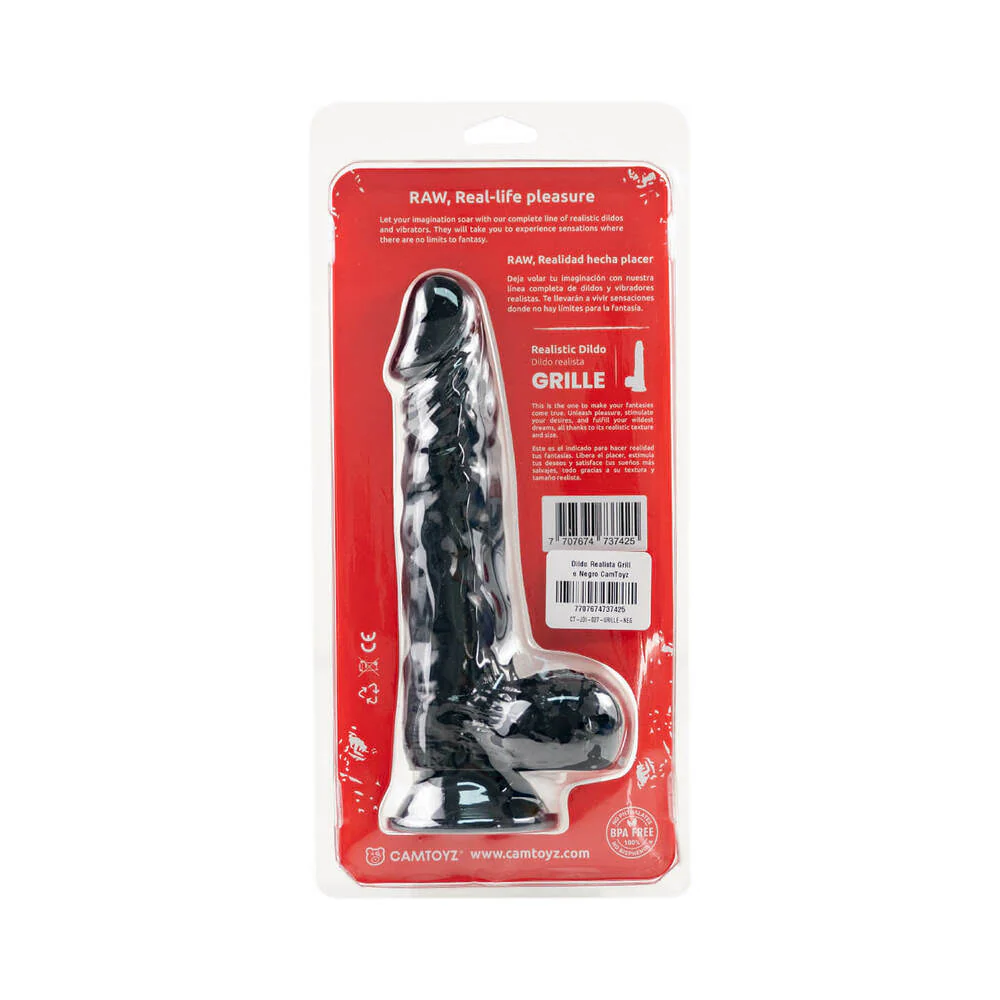 Camtoyz Raw Grille Realistic 8 in. Dildo