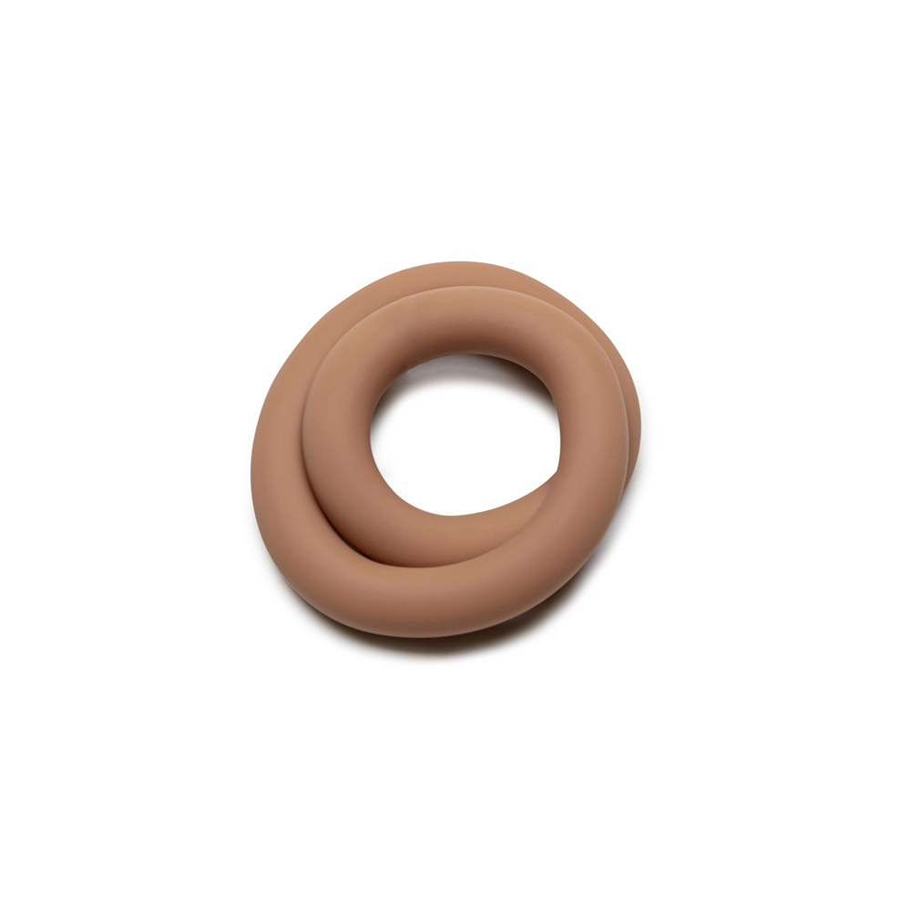 9" (229 mm) Silicone Hefty Wrap Ring Skintone 3