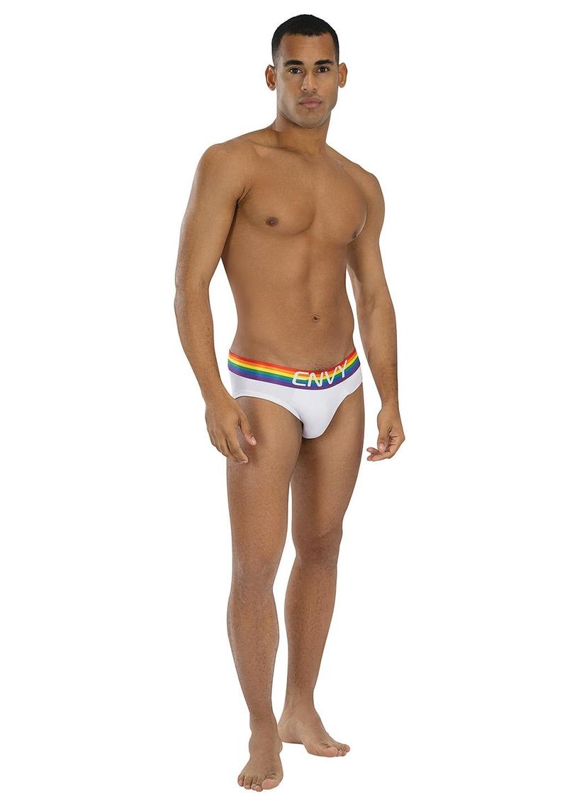 Envy Rainbow Radiant White and Rainbow Med Lg