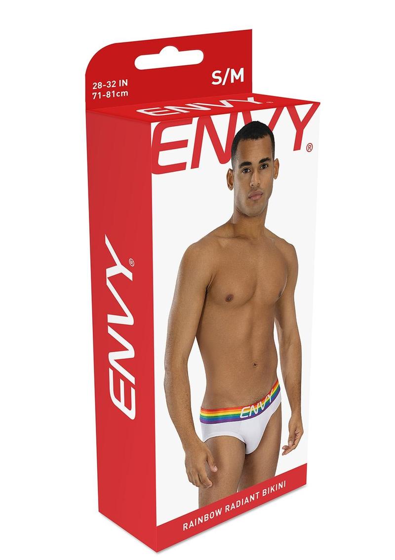 Envy Rainbow Radiant White and Rainbow Sm Med