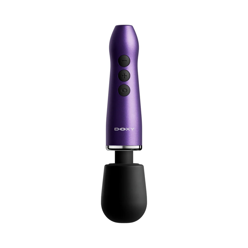 Doxy Go Travel-Sized Wand Massager Purple