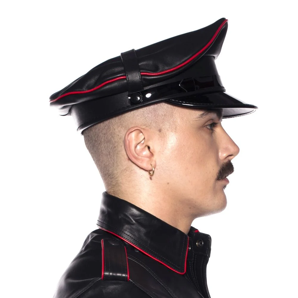 Prowler RED Military Cap Black/Red 61cm (XL)