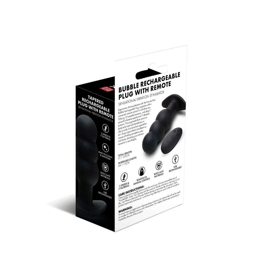 Prowler RED Bubble Rechargeable Plug with Remote