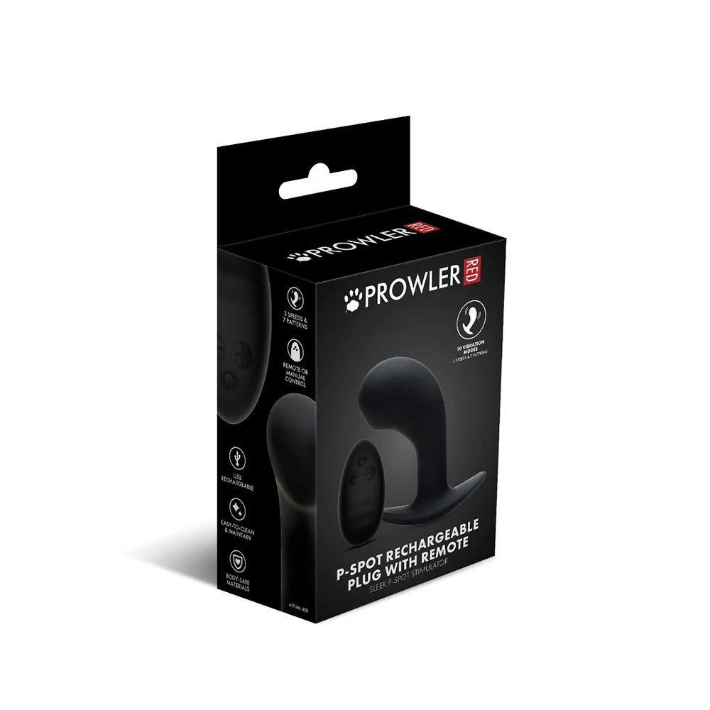 Prowler RED P-Spot Rechargeable Plug with Remote