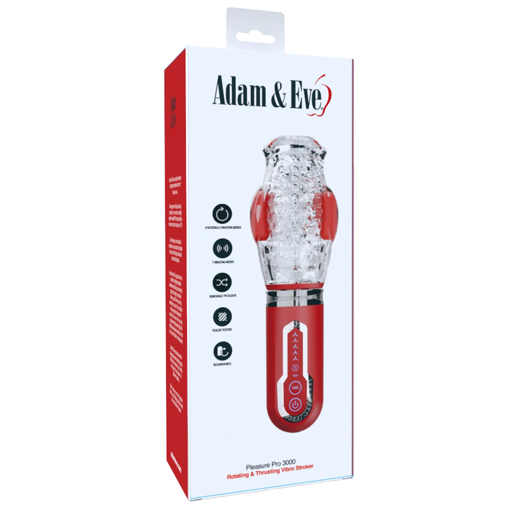 Adam & Eve Pleasure Pro 3000 Rotating & Thrusting Vibro Stroker