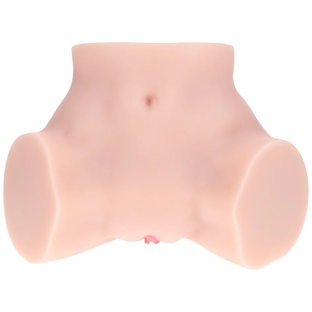 Xkin Bodyforms Bree Knox Dual Entry Vibrating Masturbator Beige