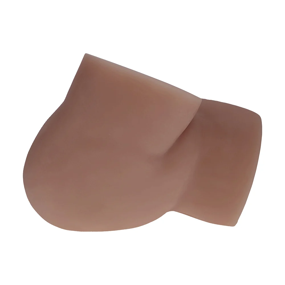 Xkin Bodyforms Kaya Bloom Dual Entry Vibrating Masturbator Brown