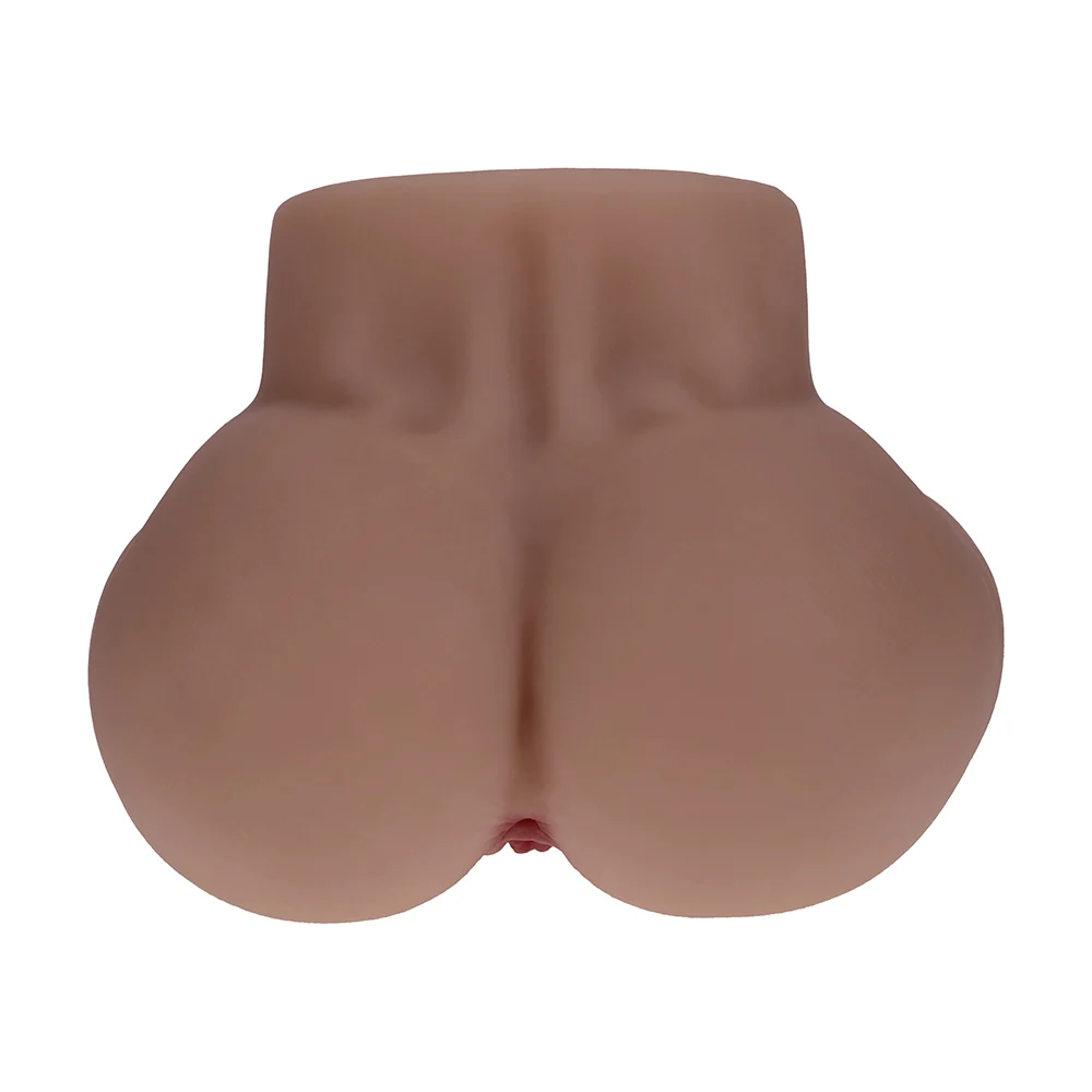Xkin Bodyforms Kaya Bloom Dual Entry Vibrating Masturbator Brown