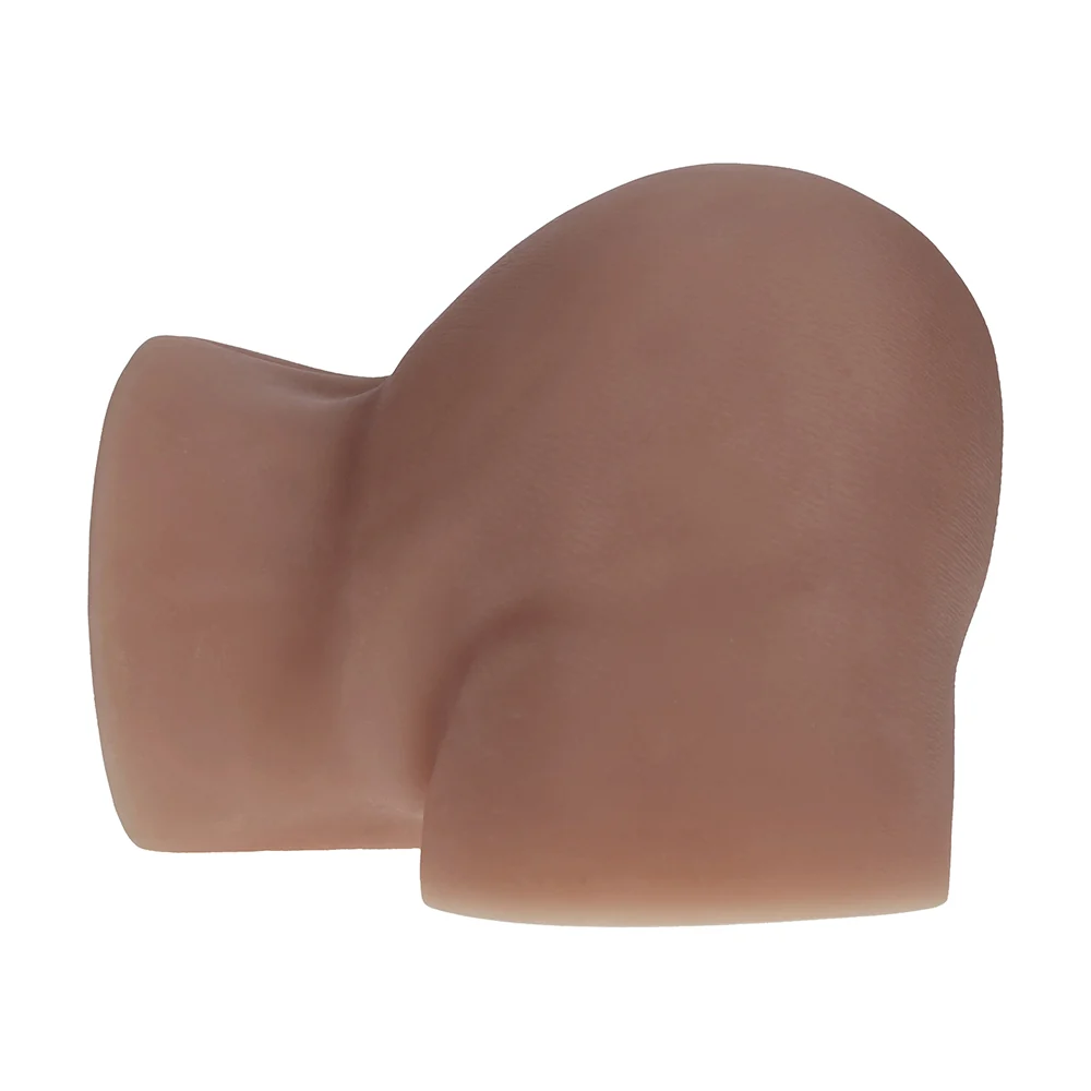 Xkin Bodyforms Kaya Bloom Dual Entry Vibrating Masturbator Brown