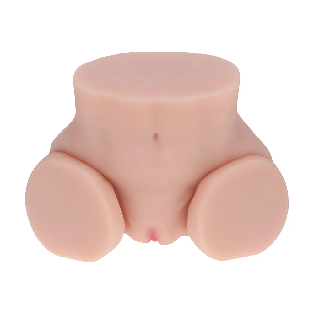 Xkin Bodyforms Mia Hart Dual Entry Vibrating Masturbator Beige