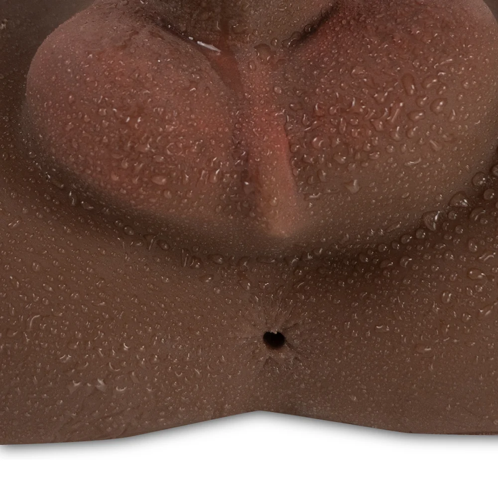 Camtoyz Raw Torso Transexual Rupol Piel Oscura Chocolate