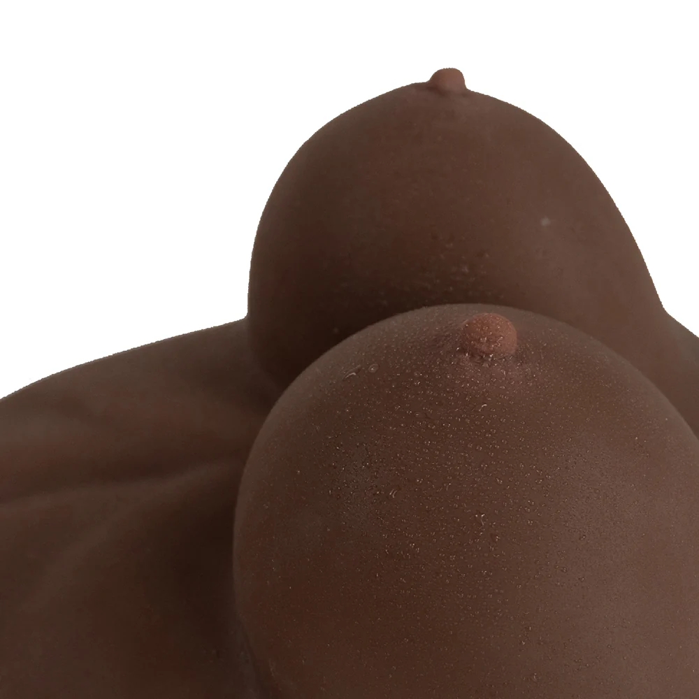Camtoyz Raw Torso Transexual Rupol Piel Oscura Chocolate