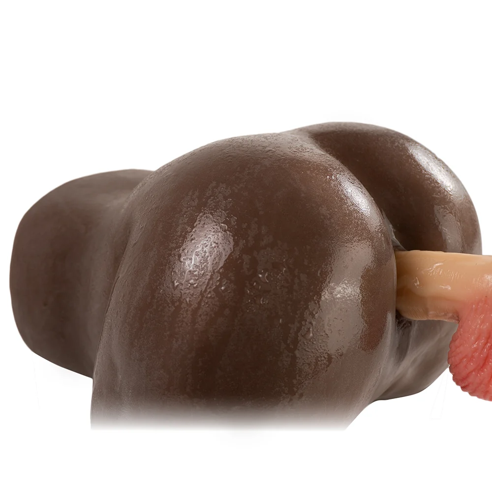 Camtoyz Raw Torso Naysa Piel Oscura Chocolate