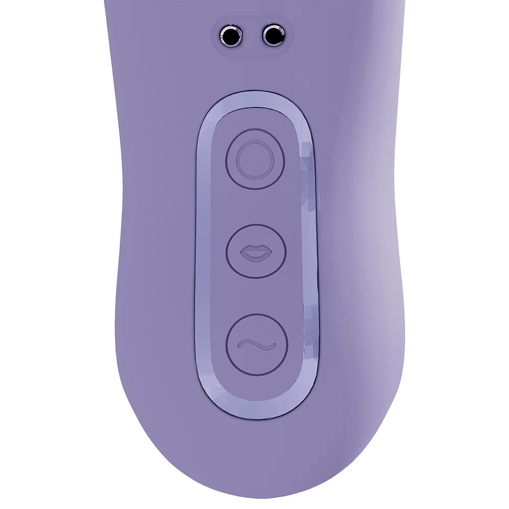 VIVE Dolce Callalily G-Spot Tapping with Tongue Stimulator & Breast/Vulva Pump