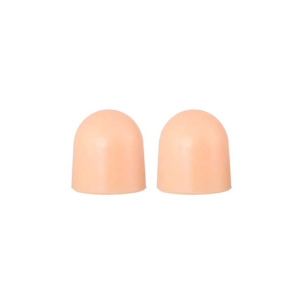 Addiction 7 in. Silicone Hollow Dong Strap-On Beige