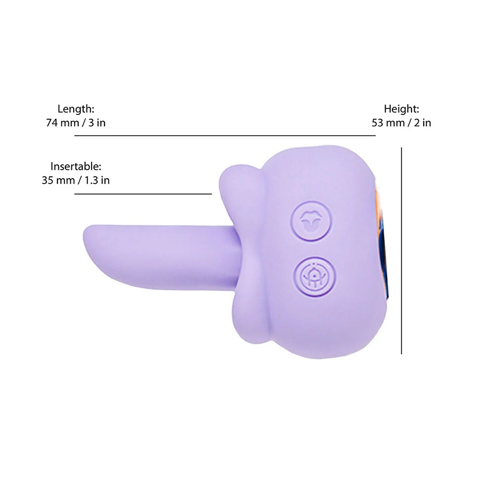 M''Lady Rotating Tongue Lilac
