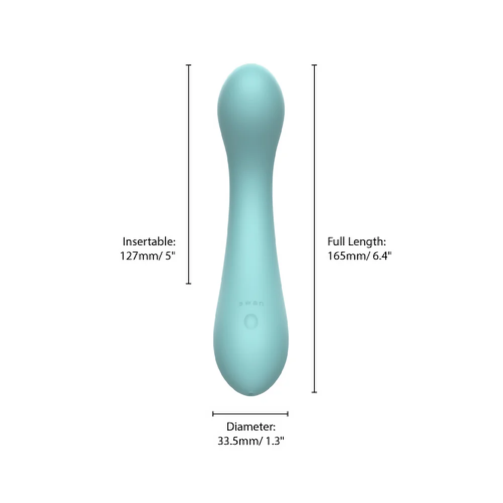 Swan The Swan Curve 6.5 in. Teal
