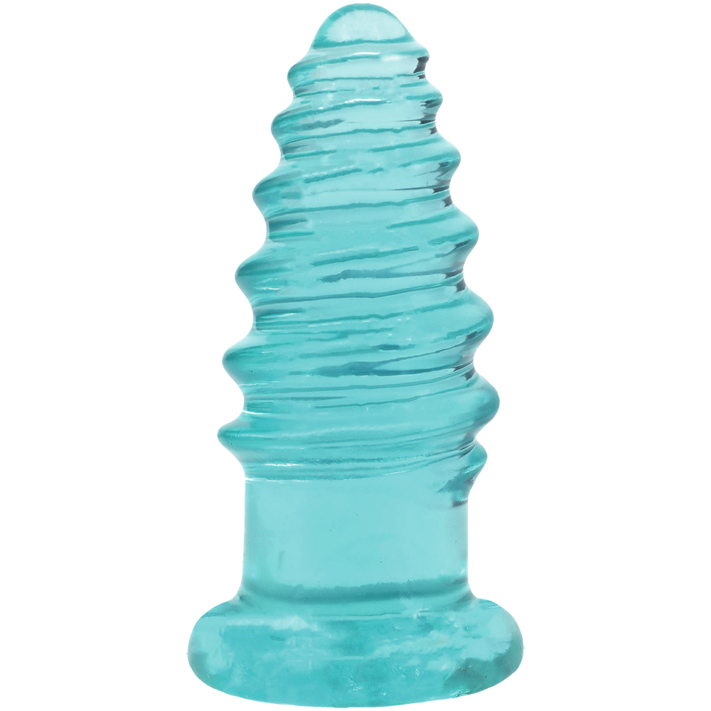 Crystal Jellies Anal Twist 5 Inch Teal