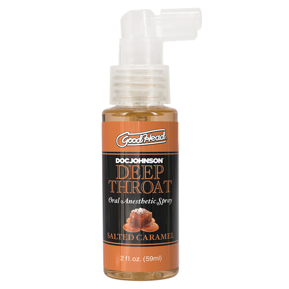 Goodhead Deep Throat Spray Salted Caramel 2 oz.