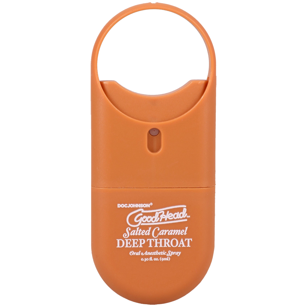 Goodhead Deep Throat Spray To-Go Salted Caramel 0.30 oz.