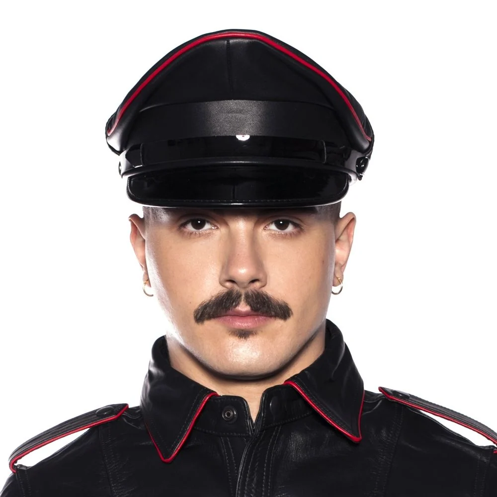 Prowler RED Military Cap Black/Red 59cm (L)