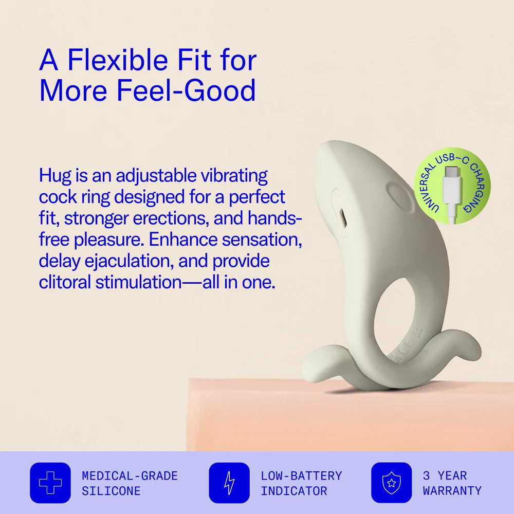 Dame Hug Vibrating Couples Ring Fog