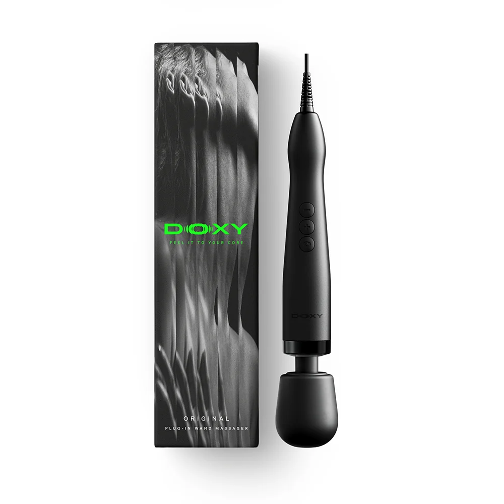 Doxy Original Massager Wand Black
