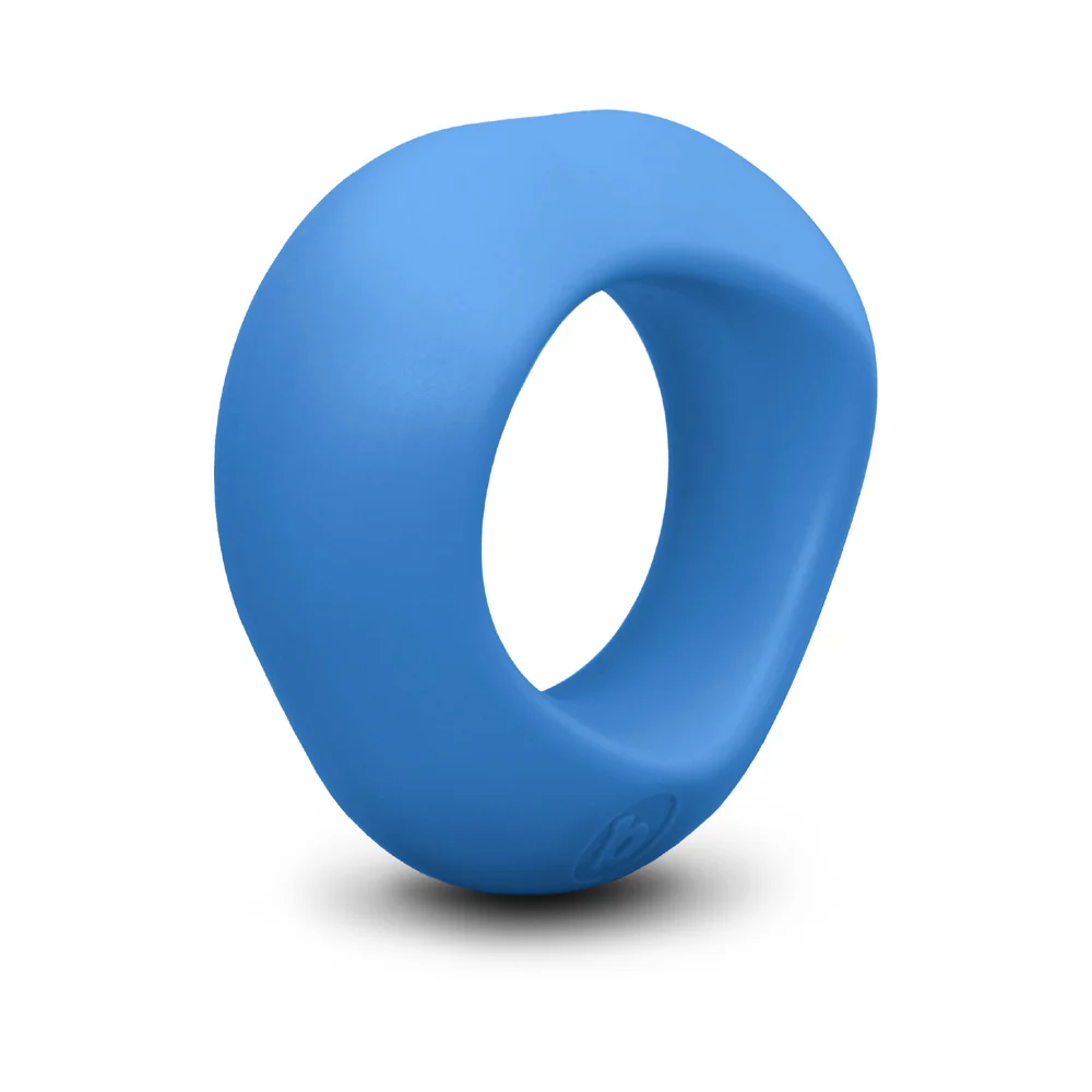 b-Vibe Flex Ring Delta Silicone C-Ring Blue